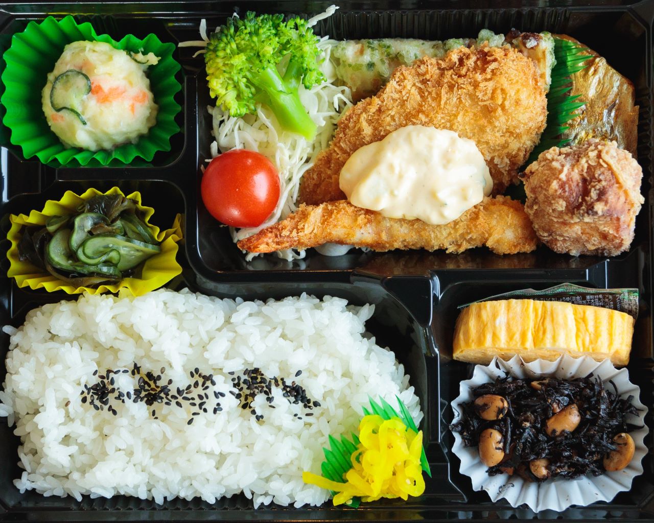 一汁三菜弁当1